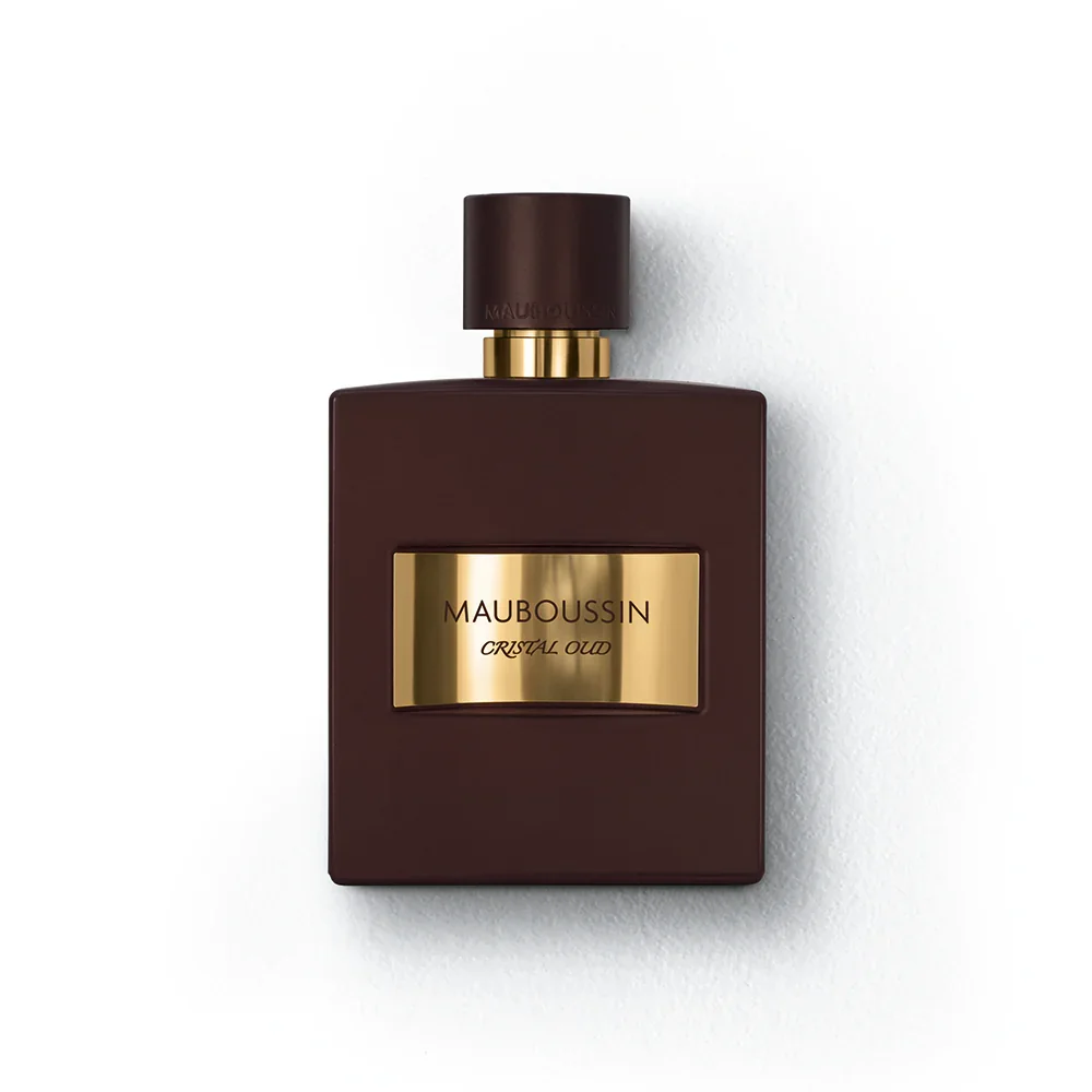 Flacon Mauboussin Cristal Oud, oriental boisé.