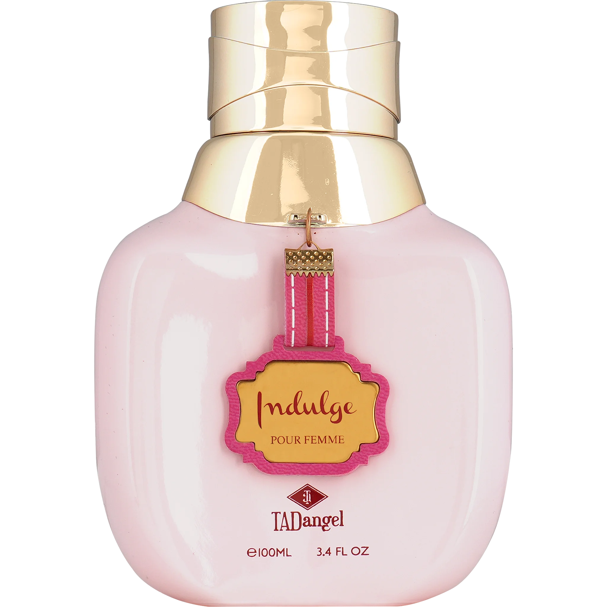 Flacon Tad Angel Indulge Pour Femme, présenté au cœur de la pyramide olfactive.